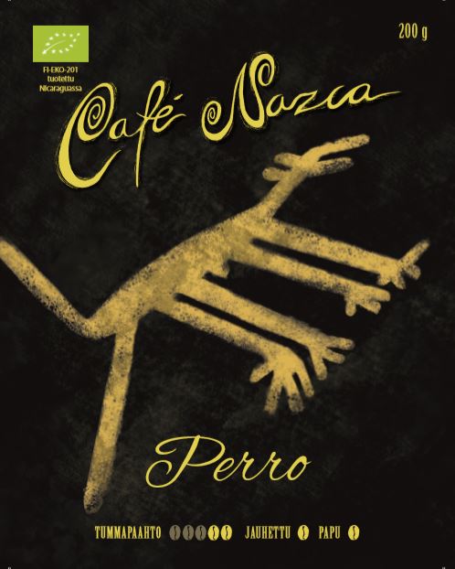 Perro Nicaragua tummapaahto from Cafe Nazca