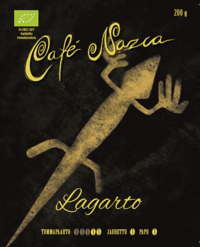 Lagarto Honduras keskitumma luomu from Cafe Nazca